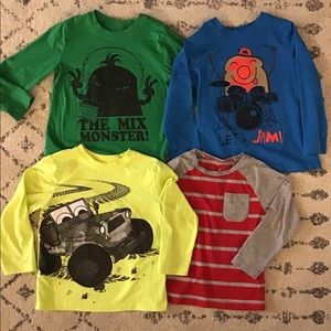 Boys 4T Long Sleeve Tops